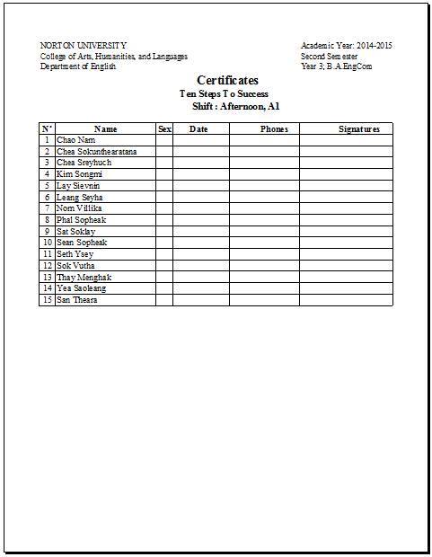 សេចក្តីជូនដំណឹង!